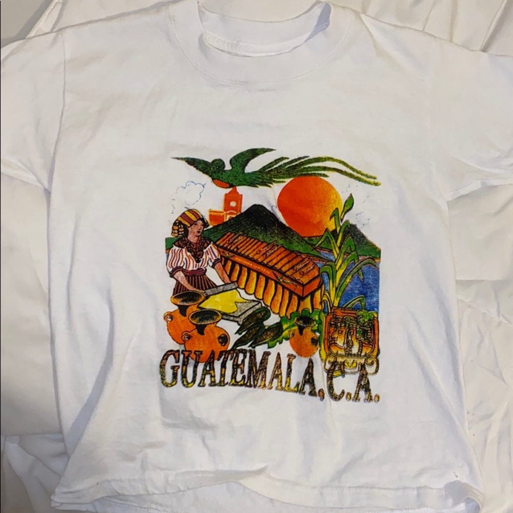 Authentic Guatemala Tikal T-Shirt Size XS